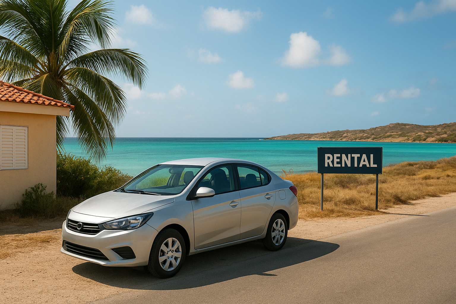 Foto bij Een huurauto op Aruba ophalen: maak je eerste vakantiedag eenvoudig
