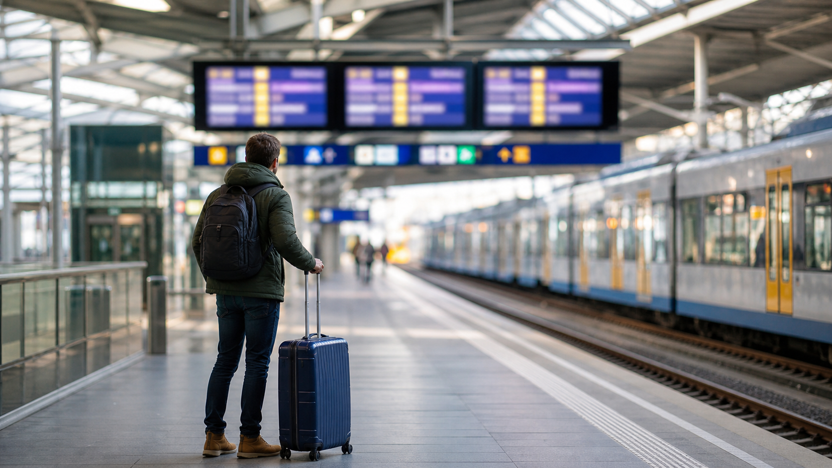 Illustratieve reisfoto bij Overstappen tijdens een treinreis: zo maak je het overzichtelijk