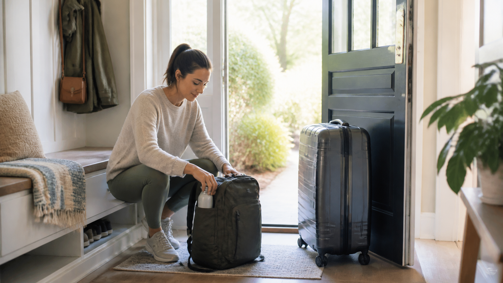 Illustratieve reisfoto bij De vertrekdag van je vakantie voorbereiden zonder stress
